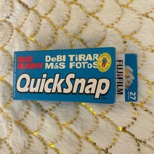 Bad Bunny DTMF Official Merch - disposable camera